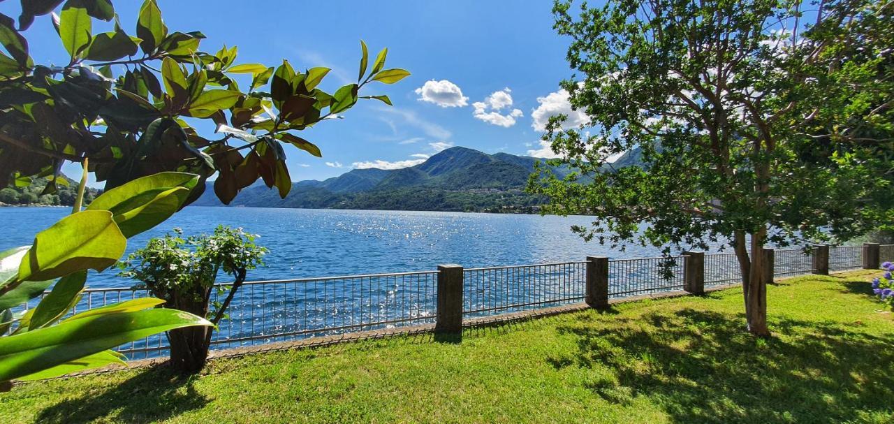 Beautiful Place A Lago D'Orta Mit Direktem Seezugang Omegna Luaran gambar